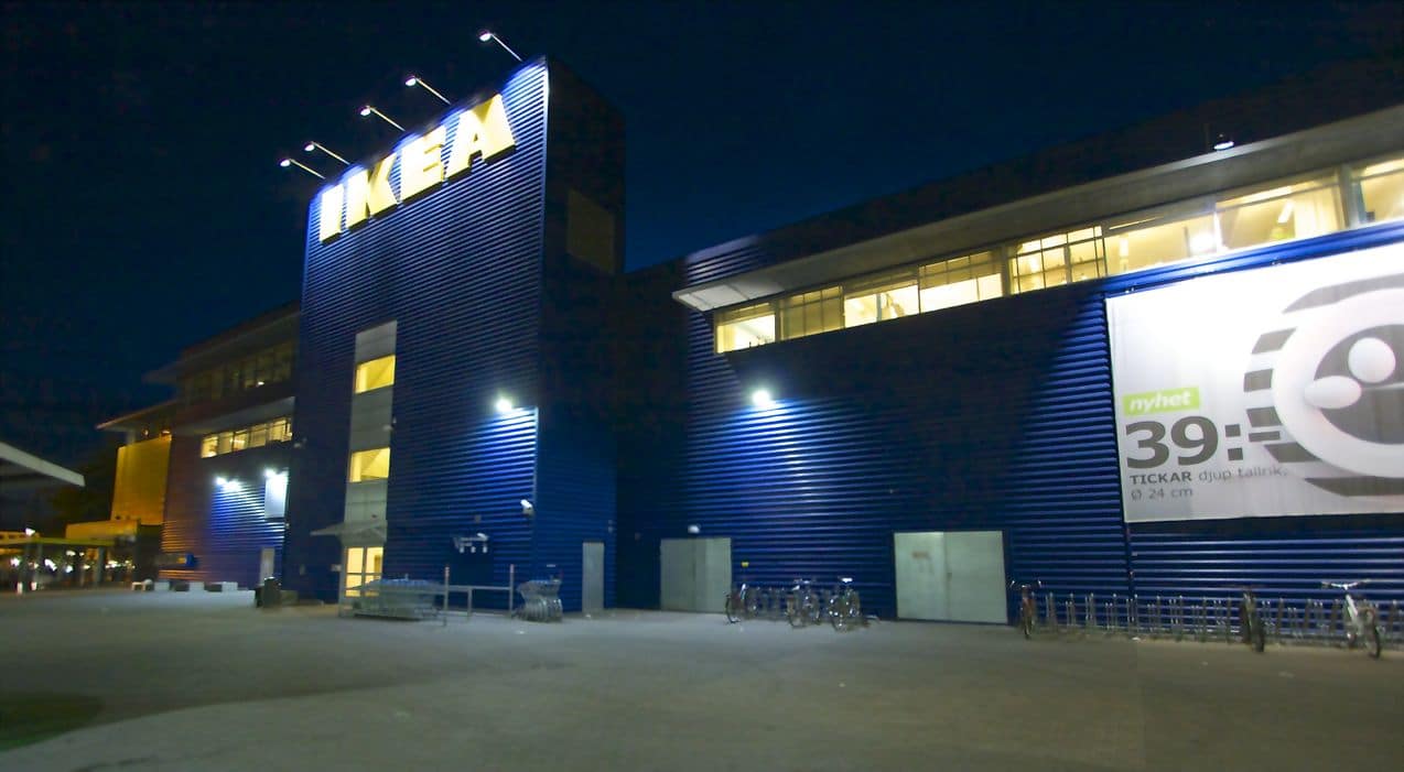 Skylt och annonsbelysning, IKEA Kungens Kurva - MONDEVERDE