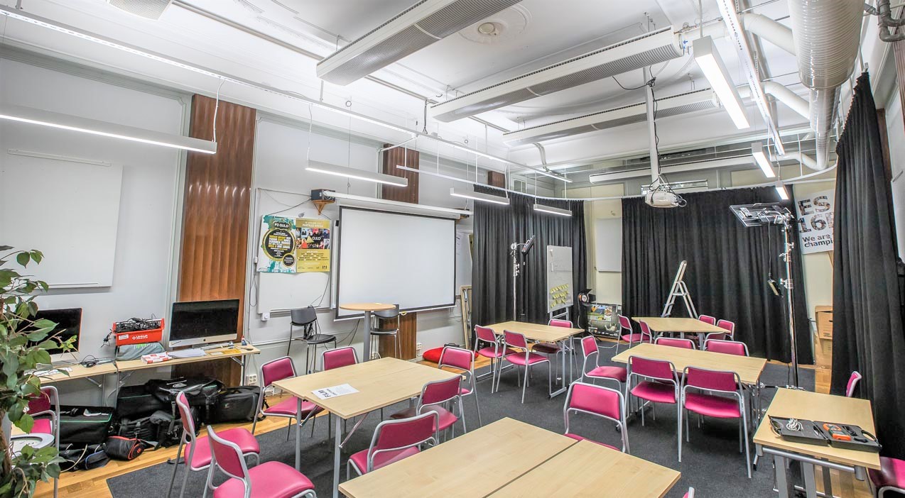 LBS gymnasiet mörka lokaler får dagsljus - MONDEVERDE